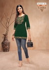 Vastra Vol 1 By Mayur Poplin Cotton Fancy Ladies Top Wholesale Market In Surat